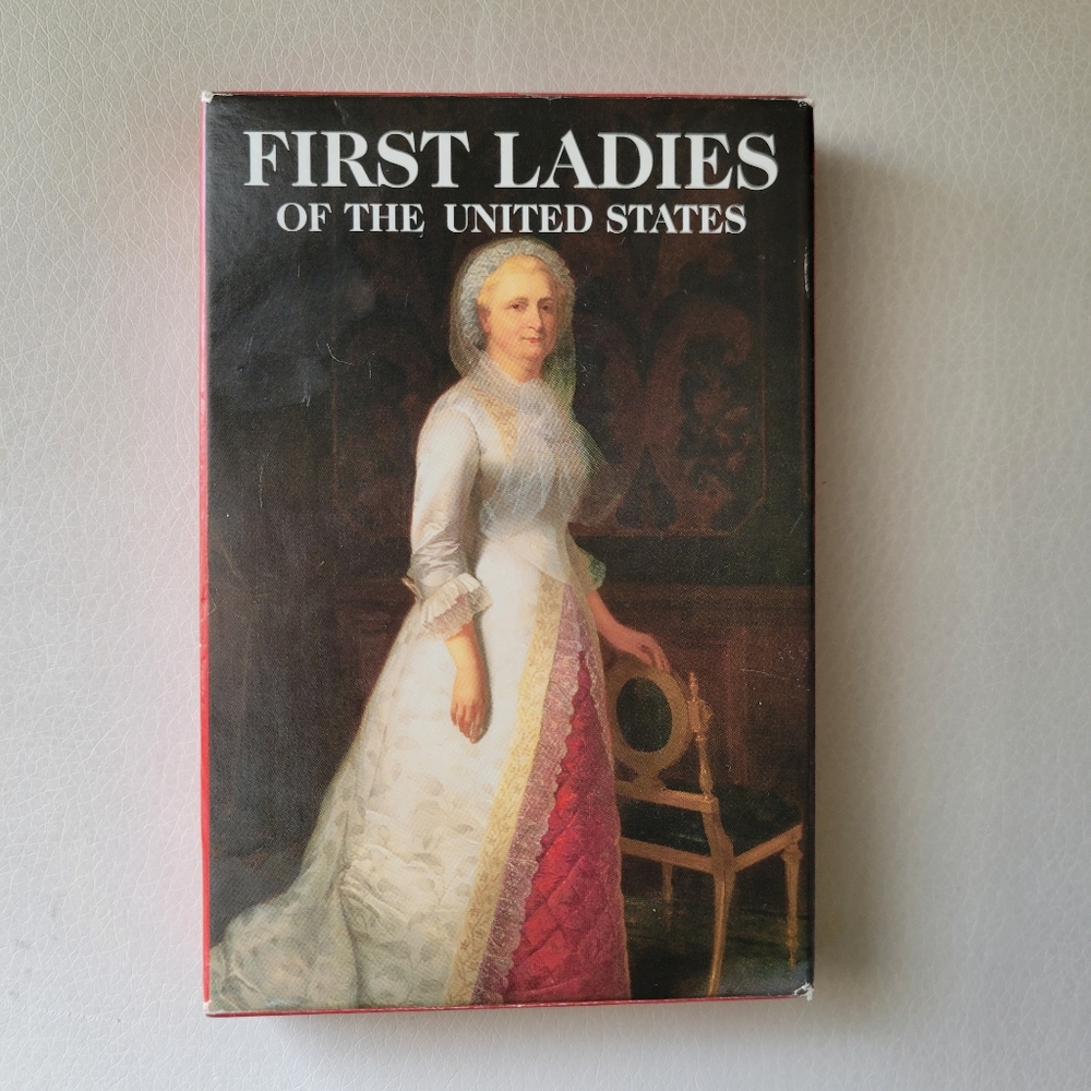 First Ladies of the United States Flash Card Set ~ Washington thru Obama ~ GUC - Picture 2 of 13